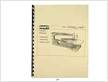 AMT Scroll Saw Model 4671 Assembly, Operator & Repair Manual #324: AMT