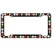 The Punisher Spider-Man Captain America Iron Man and The Incredible Hulk Logos Marvel Comics Auto Car Truck SUV Vehicle Universal-fit License Plate Frame - Plastic - SINGLE