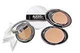 Best Foundation Makeup Kit for Creating a Flawless Look - Alexis Vogel Flawless Face Kit - Includes Signature Foundation in 2 Shades, Pro Powder, Pro Sponges, and Pro Puff - Kit Available in Light, Medium, and Dark to Match Any Skin Tone