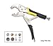 DianMan Heavy-Duty Snap Fastener Pliers (Adjustable Setter, 2 Interchangeable Dies) Snap Installation Set Hand Tools for Fastening, Replacing Metal Snaps, Repairing Boat Covers, Canvas, Sewing, Tarp