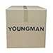 Youngman 72 Insertings Super Large Capacity Multi-layer Students Pencil Case Pen Bag Pouch Stationary Case Makeup Cosmetic Case Bag (Hot Pink)