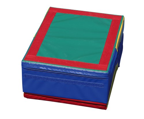 Tumbl Trak Folding Cheese Mat, Primary Rainbow, 4 ft x 18 in x 8 in