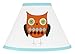 Sweet Jojo Designs Turquoise and Lime Hooty Owl Lamp Shade