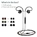 Avantree D18P Dual Driver High Definition in Ear Monitor Earphones, Heavy Bass, Sports Earbuds, Noise Isolating Headphones with Mic & Music Track