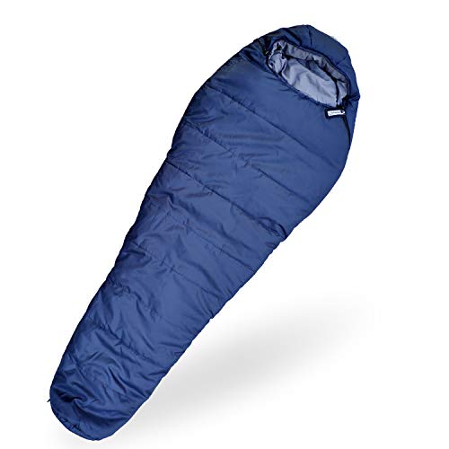 Outdoorsman Lab Mummy Sleeping Bag – 29-16F Adult Compact Sleep Gear, Compression Sack – Four (4) Season Ultra Lightweight Sleeping Bags for Adults, Backpacking, Hiking Camping Accessories