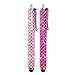 TASIRO TP0001 Universal Bling Stylus Pens - Two Long Gem Covered Stylus Pens Compatible with All Capacitive Touchscreen Devices (All iPhone, iPad, Android Phones and Tablets) - 2Pack 110mm