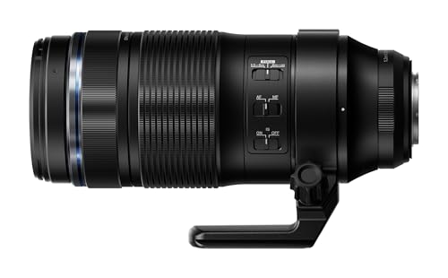 OM SYSTEM M.Zuiko Digital ED 100-400 mm F5.0-6.3 is II Telephoto Lens for Micro Four Thirds System Cameras (Olympus OM-D and Pen, Panasonic G-Series) Dust Splash Proof Black