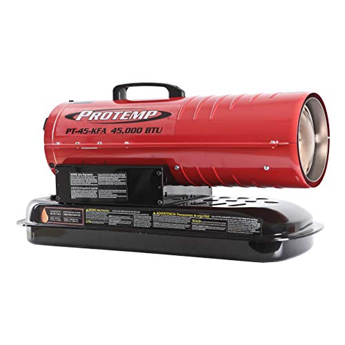 ProTemp 45,000 BTU Kerosene/Diesel Forced Air Torpedo Heater Pricepulse