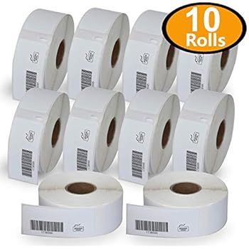 10 Rolls Dymo 1738595 Compatible 3/4