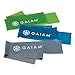 Gaiam Restore Strength and Flexibility Resistance Band Kit Set - 3 Levels of Resistance - Strength Training Workout Bands for Stretching Muscles - Versatile Exercise Tool - Light, Medium, and Heavy