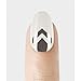 Kiss Gold Finger Gel Glam 24 Nails (GF96)