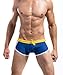 DESMIIT Men's Rope Waist Design Swim Briefs ,Navy Blue , US Medium / Tag XL(30