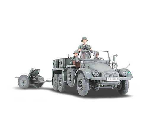 Krupp Protze with 3.7. CM Pak 1/35 Tamiya