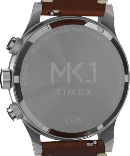 Reloj de Pulsera para Hombre, cronógrafo, Cuarzo, Militar, MK1