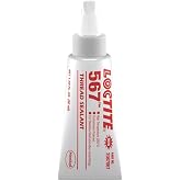 Loctite 2087067 567 Thread Sealant 50 mL Tube, White (Pack of 1) | For Stainless Steel and Other Metal Fittings, Pack of 1