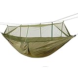 Esoes Outdoor Mosquito Net Tent Double Mosquito Net Hammock Lightweight Durable for Backpacking Camping Trip Hiking Garden Yard