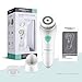 Sonic Facial Cleansing Brush, Electronic Face Brush， Waterproof Facial Brush for Deep Cleansing, Exfoliating and Blackhead Removing