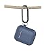 AhaStyle AirPods Case Cover Silicone, 4 in 1 AirPods Accessories Set for Apple AirPods 2 & 1, Included AirPods Ear Hook, AirPods Staps, Carabiner and Pouch(Navy Blue)