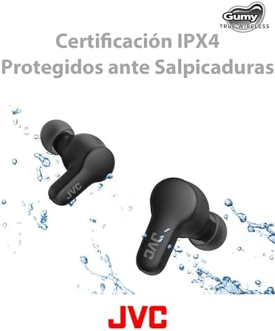 Auriculares Inalámbricos Bluetooth Deportivos | Control Táctil | 3 Modos de Sonido | 24h de Batería | Bluetooth 5.3 | Almohadillas 4 Tallas XL a S | Resistente a Salpicaduras | Negro - HA-Z77T