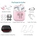 AirPods Case,KHTONE 12 in 1 Silicone AirPods Accessories Set Protective Cover, Compatible with Apple AirPods Charging Case,Watch Band Airpods Holder/Ear Hooks/Keychain//Carrying Box