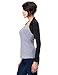 Belle Poque Women's Bolero Jacket with Long Sleeve Open Front Cropped Shrug (Black,S)