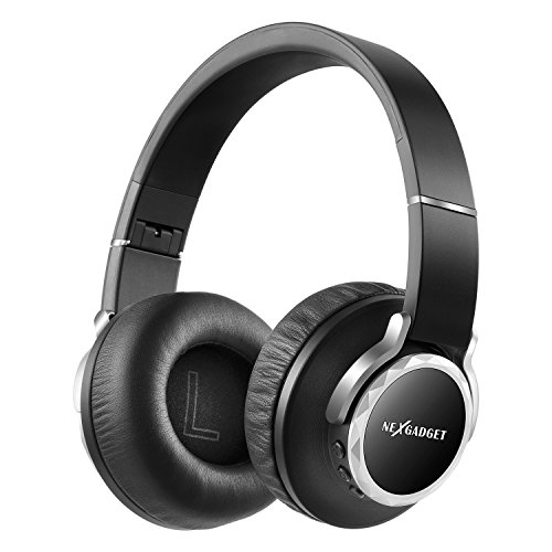 NEXGADGET-Noise-Cancelling-Bluetooth-Headphones-with-Bass-Wireless-Wired-Over-Ear-HeadphonesFoldable-Soft-Memory-Protein-Earmuffs-Stereo-Headset-for-Cell-PhonesPCTV