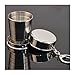 Iuhan Fashion Telescopic Collapsible Stainless Steel Shot Glass Key Ring