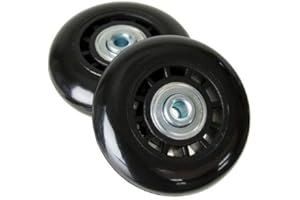 PELICAN COLOR CASE 2 Black CVPKG Smooth Glide Wheels to fit The Pelican 1510 or 1560 case.