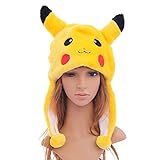 USA Seller - Pokemon Pikachu Cosplay Aviator Hat