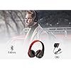 PowerLocus-Wireless-Bluetooth-Over-Ear-Stereo-Foldable-Headphones-Wired-Headsets-Noise-Cancelling-with-Built-in-Microphone-for-iPhone-Samsung-LG-iPad-BlackRed PowerLocus Wireless Bluetooth Over-Ear Stereo Foldable Headphones, Wired Headsets Noise Cancelling with Built-in…