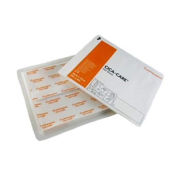 Smith & Nephew CICA Care Silicone Gel Sheeting 5 x 6 Inch, Sterile