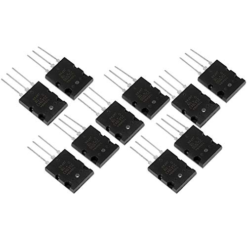 Audio Transistor, 5 Pair Black 2SA1943 2SC5200 High Power Matched Audio Transistor - Thumbnail 3