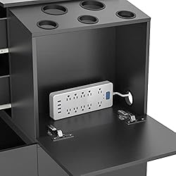 Paddie Salon Trolley Cart with Wheels, 2 Drawer