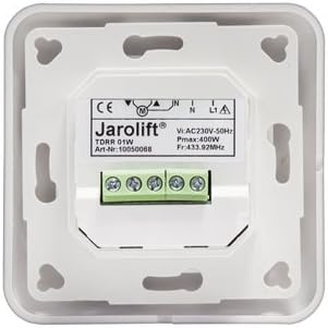 Einfachtaster Tdrr01w Jarolift Funkempfanger Baumarkt Elektroinstallation Suenaacampo Com