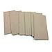 6-Pack 5 x 10 x 0.25 inch Rectangle Shape Crafting Wood - Unfinished MDF Wooden Crafting Materials DIY Project Hobbies Thin Boards (SJT00072)