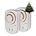 Woods 50006WD Indoor 24-Hour Mechanical Outlet Timer, 30 Minute Intervals primary