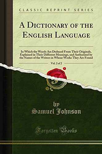 Samuel Johnson's Dictionary of the English Language: Samuel