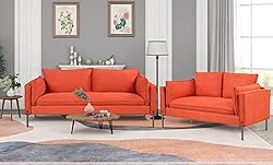 Merax 2 Pieces Living Room Sofa Set with