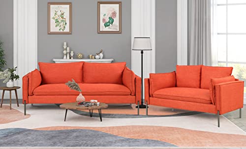 Merax 2 Pieces Living Room Sofa Set with