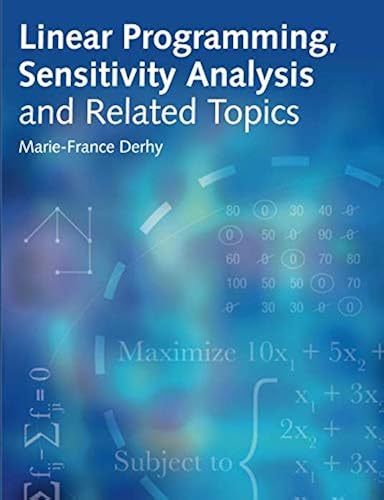 Download Linear Programming, Sensitivity Analysis &Related Topics PDF
