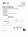 CSI Bathware SEA-SD2216-NH-PA ADA Bathroom Shower Bath Seat, Folding, Wall-Mounted, Rectangular, Padded Seat, 22-Inch by 16-Inch