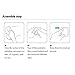 Adhesive Towel Bar - Self Adhesive Bathroom Holder 27.55 Inches Kitchen Cabinet No Drill Towel Rack Stick on Wall SUS 304 Stainless Steel Brushed - YIGII