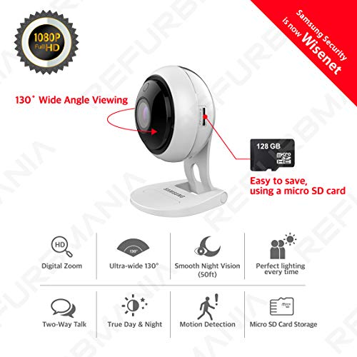 Samsung SNHV6431BN SmartCam 1080p Full HD WiFi Indoor IP