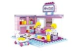 Ausini Fairyland Convenience Food Store Girls Building Bricks 152pc Educational Set – Best Gift for Girls