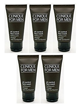 Lot OF 5X CLINIQUE for men Men Oil Control Face Wash 1.7oz each total 8.5oz