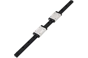 IMETRX MGN12H 300mm Premium Linear Rail Guide 2 Carriages MGN12 Linear Slide 8mm for 3D Printer and CNC Machine Upgrade