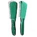 Detangling Brush for Curly Hair,Green Detangler for African American Hair and Black Natural Hair 10x2 inch (Green)