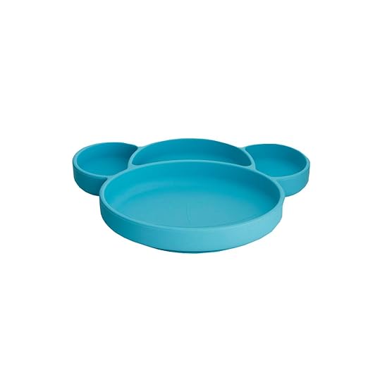 zcyww Mantel Individual De Silicona para Bebés Placa Portátil para ...