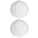 Tosnail Paper Lanterns for Wedding Party Decorations Crafts Lanterns Paper Lamp, White, Pack of 15