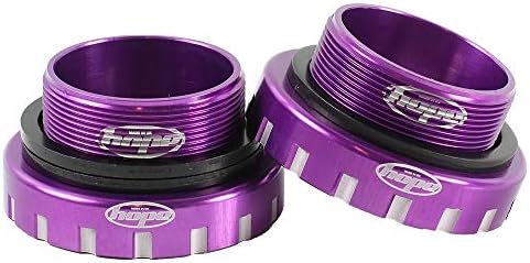 Hope Technology Bottom Bracket Threaded | 30mm Axle | 68 73 83 100 120 Width | Stainless Steel Bearings | Purple